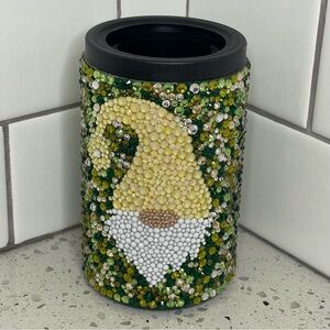 12 oz Holiday Gnome Can Cooler/ Tumbler